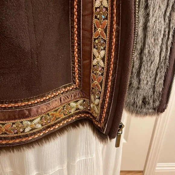 Coldwater Creek Faux Fur Jacket - Picture 5 of 12